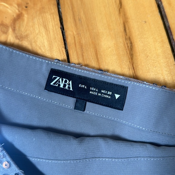 Zara Sequin Mini Skirt - Picture 4 of 4